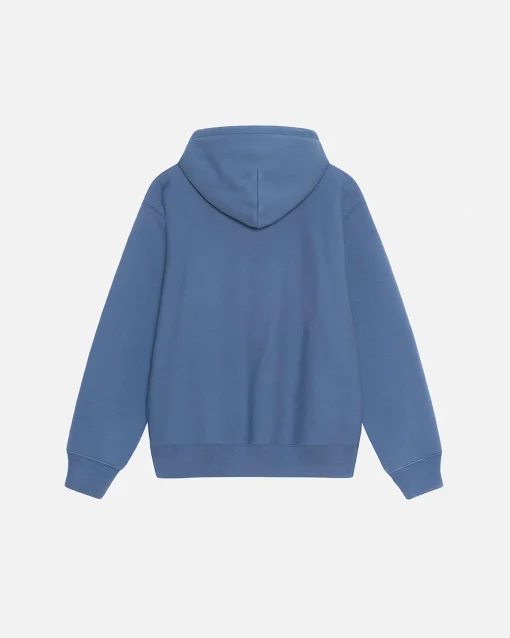 SATIN PATCH HOODIE