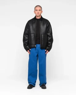 SHEARLING REVERSIBLE BOMBER