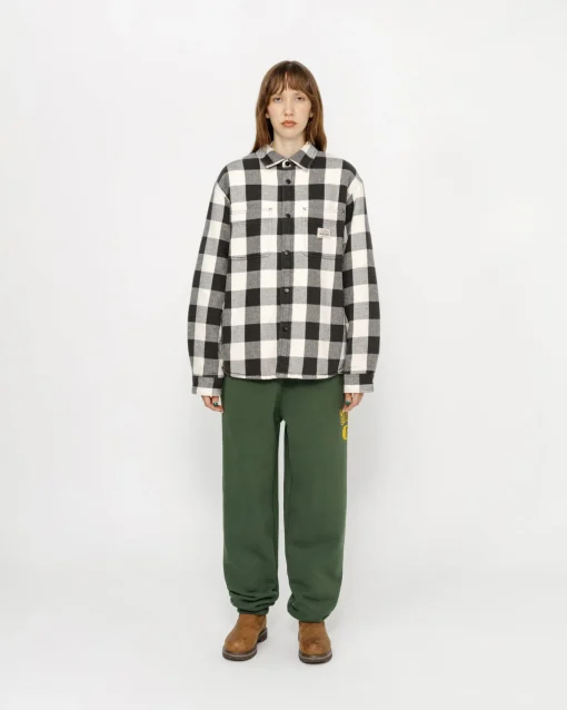 SHERPA LINED BUFFALO PLAID SHIRT