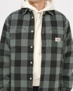 SHERPA LINED BUFFALO PLAID SHIRT