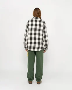 SHERPA LINED BUFFALO PLAID SHIRT