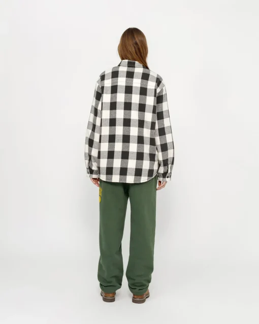 SHERPA LINED BUFFALO PLAID SHIRT