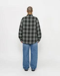 SHERPA LINED BUFFALO PLAID SHIRT