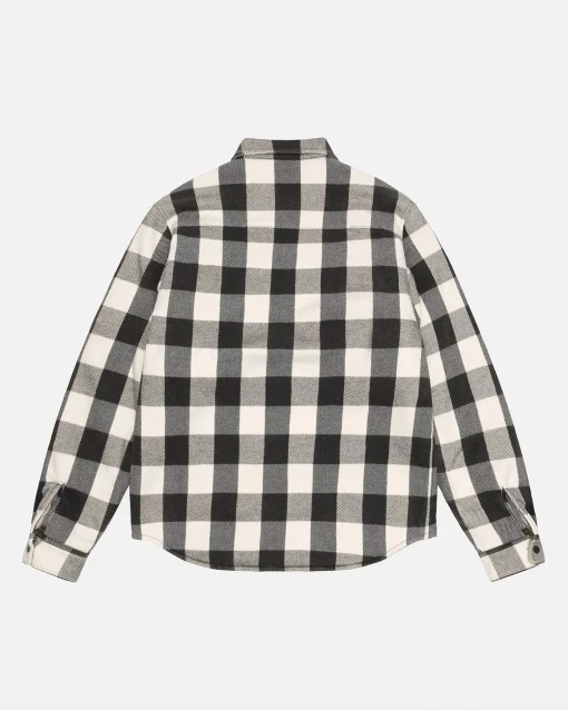 SHERPA LINED BUFFALO PLAID SHIRT