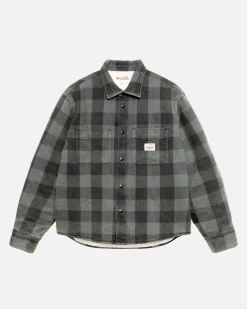 SHERPA LINED BUFFALO PLAID SHIRT
