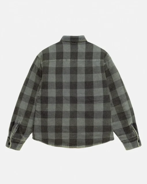 SHERPA LINED BUFFALO PLAID SHIRT