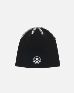 SKULLCAP EXPOSED STITCH