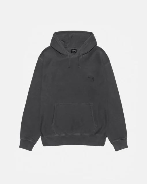 SMOOTH STOCK HOODIE PIGMENT DYED