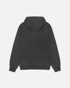 SMOOTH STOCK HOODIE PIGMENT DYED