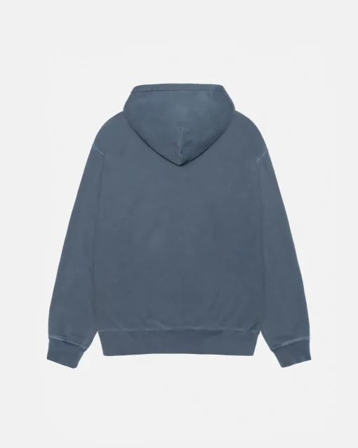 SMOOTH STOCK HOODIE PIGMENT DYED