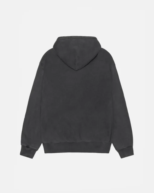 SMOOTH STOCK HOODIE PIGMENT DYED