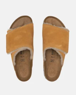 STÜSSY & BIRKENSTOCK SOLANA SHEARLING SLIDE