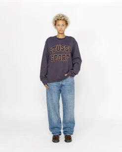 2 TONE COTTON MESH CREW