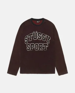 2 TONE COTTON MESH CREW