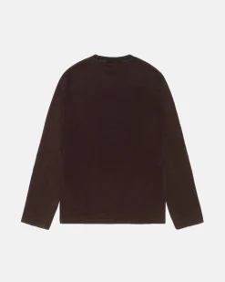 2 TONE COTTON MESH CREW