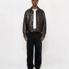 TRUCKER JACKET LEATHER