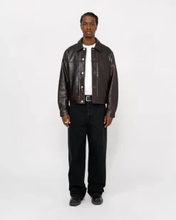 TRUCKER JACKET LEATHER