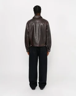 TRUCKER JACKET LEATHER