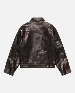 TRUCKER JACKET LEATHER