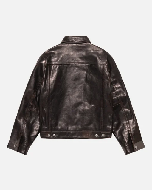 TRUCKER JACKET LEATHER