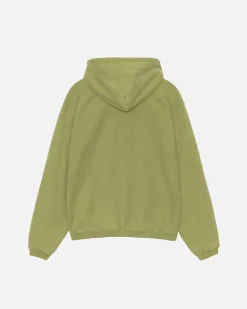 WAFFLE LINED ZIP HOODIE