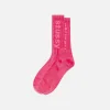 WASHED HELVETICA CREW SOCK