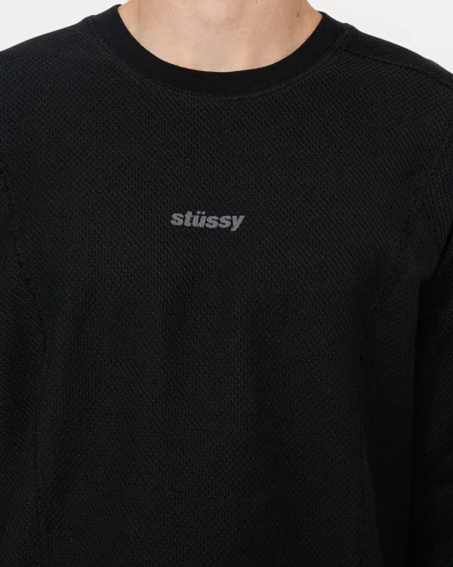 WAVE JERSEY CREW