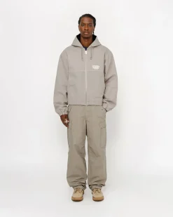 WORK JACKET CONTRAST STITCH