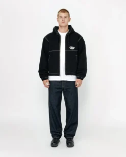 WORK JACKET CONTRAST STITCH