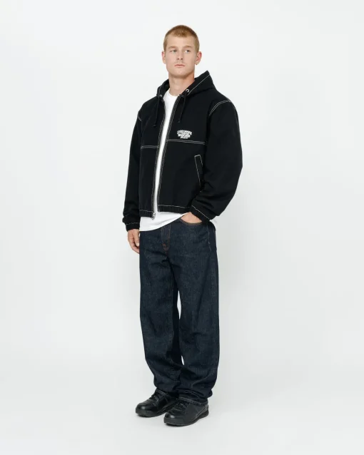 WORK JACKET CONTRAST STITCH