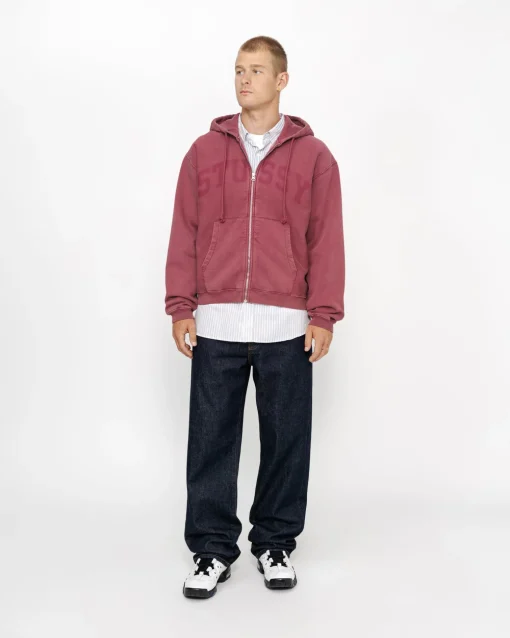 ZIP HOODIE FADED GRAPHIC