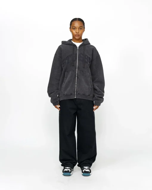 ZIP HOODIE FADED GRAPHIC